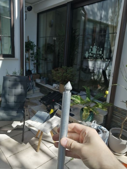 Impamantare verticala priza de pamant și PRAM pentru Fotovoltaice.