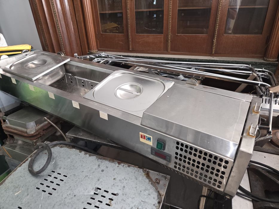 Vitrina rece si calda, Dulap.frigorific inox, frigider inox 1 sau 2 us