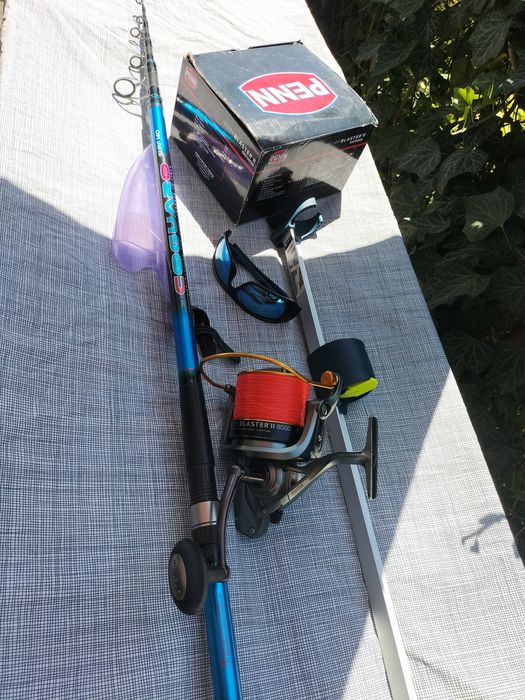 Set pescuit marin sau lac, distanta extrema