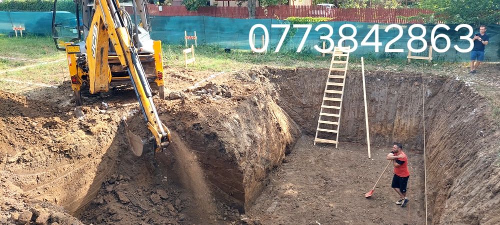 inchirieri buldoexcavatoare , deszapezire , demolari , fundatii