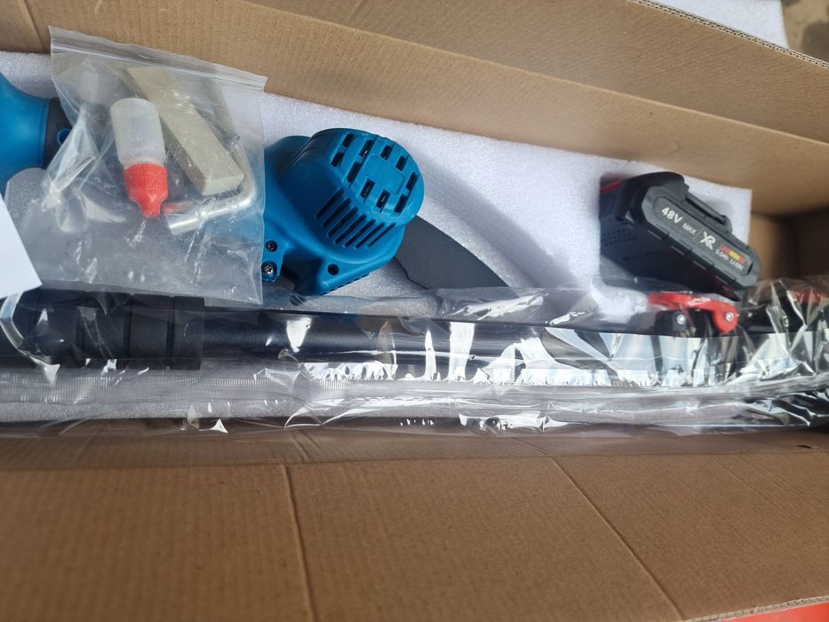 Set drujba + foarfeca electrica pentru  pomi