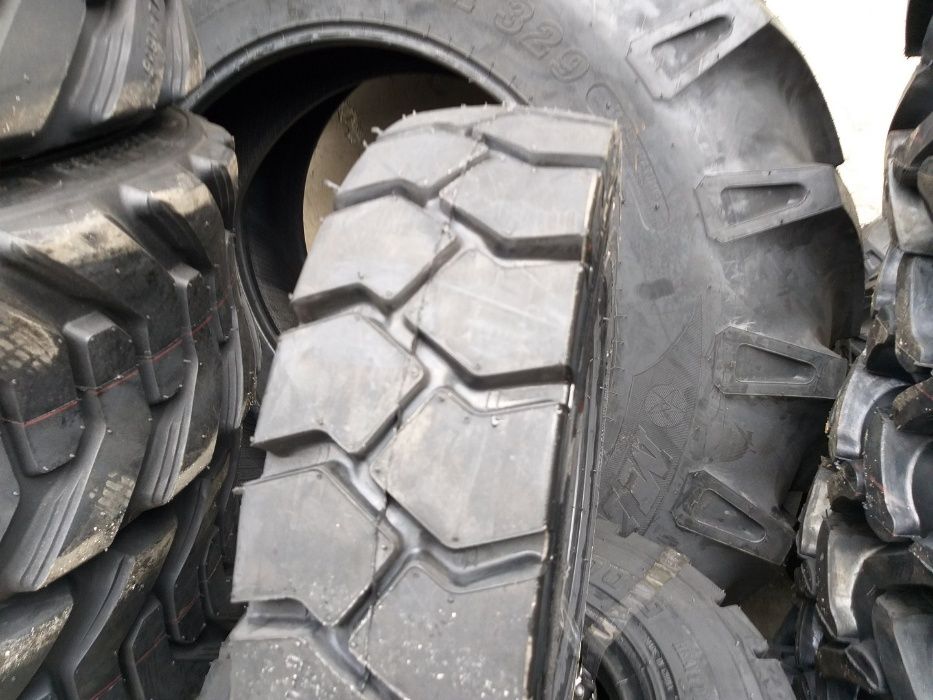 Cauciucuri noi stivuitor 6.00-9 cu camera si talon garantie 2 ani