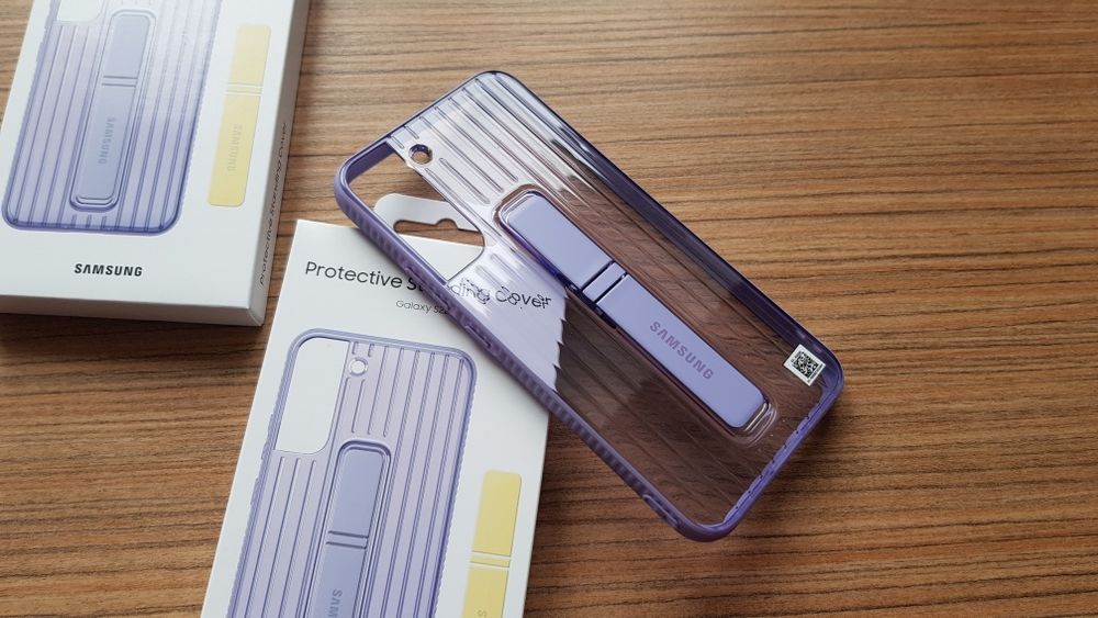 Husa Protective+Stand Originala Samsung Galaxy S22+ plus Noua!Oferta