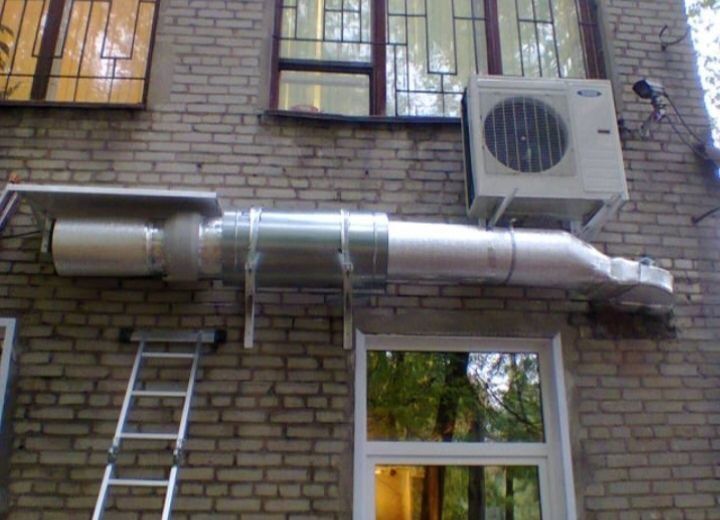 Винтеляция ишлари кафе ресторан турар ва нотурар жойларга