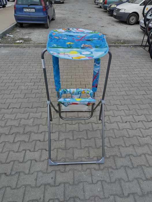 MONI Градинска люлка със сенник FUNNY син