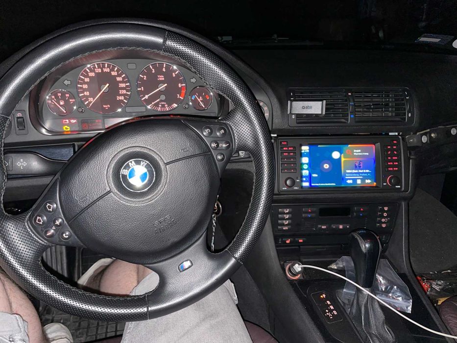Navigatie Android BMW Seria 5 E39 Seria 7 E38 X5 E53 CarPlay