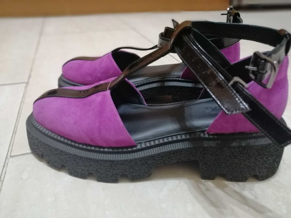 Bianki ниски цикламени сандали