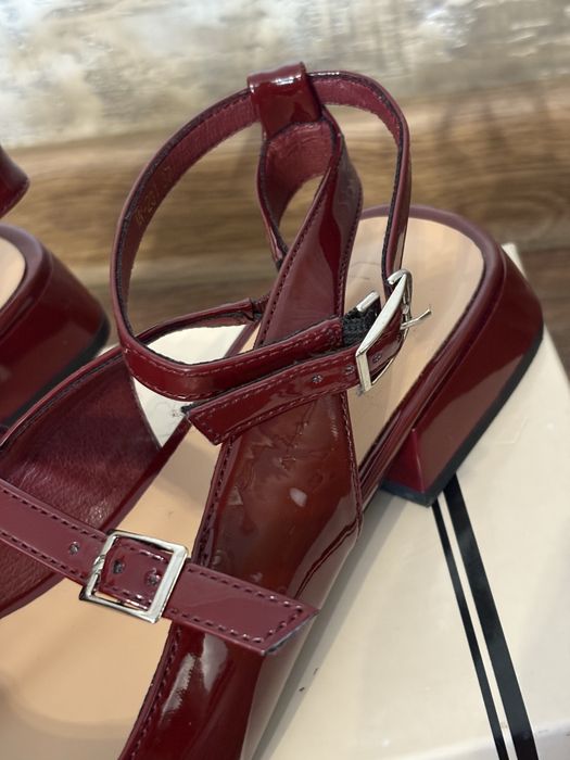 Вишневые балетки 37 НОВЫЕ