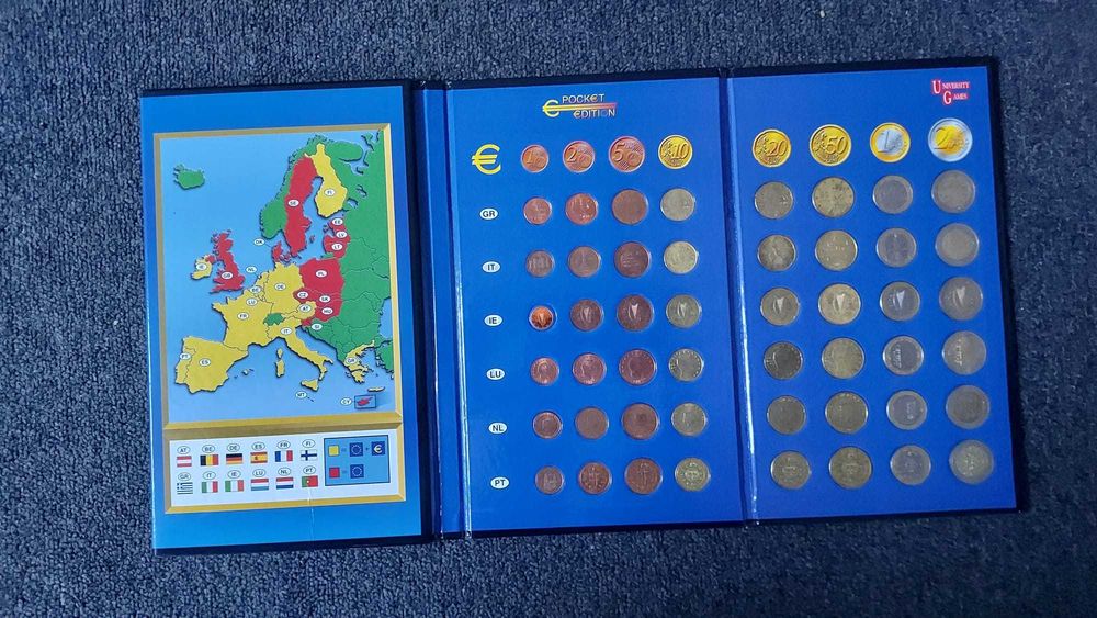 Vand album monede EURO