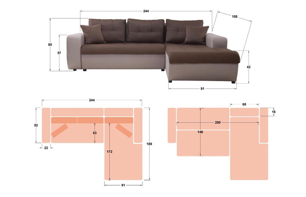 Разтегателен диван