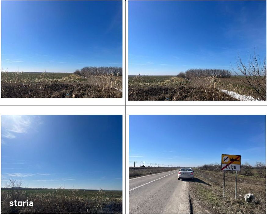 cota 1/2 din teren extravilan-Loc. Dor Marunt, jud Calarasi,