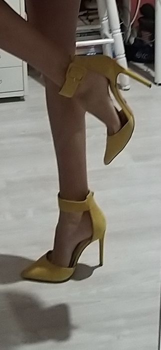 Дамски летни обувки от естествен велур, номер 37