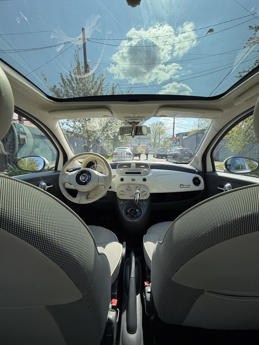 Fiat 500 0.9 TwinAir, stare foarte bună, cutie automata