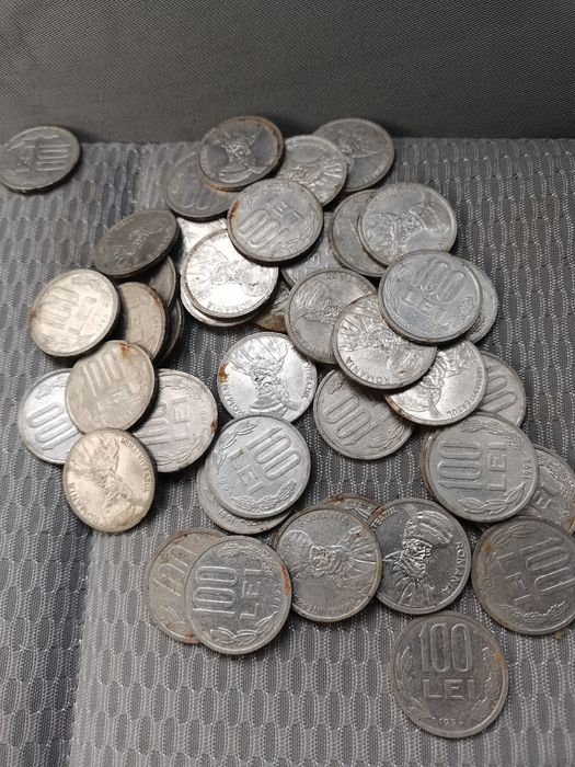 Monede 100 lei. 1992, 1993,1994