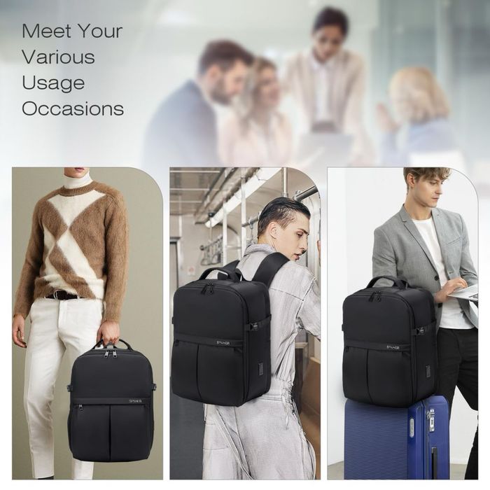 Rucsac avion cabin bag 40x30x20 laptop 15.6 USB travel backpack WizzAir