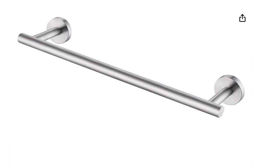 KES Държач за хавлии за баня от неръждаема стомана SUS304