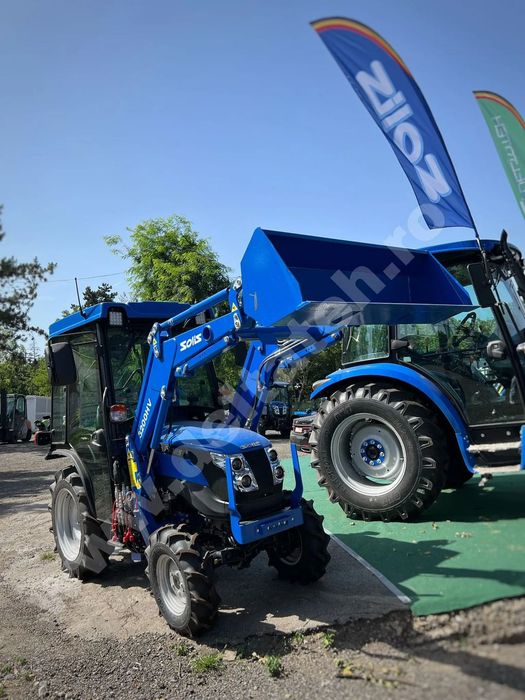 Solis S26 Cabina Tractor NOU SOLIS S26 cu cabina si incarcator frontal