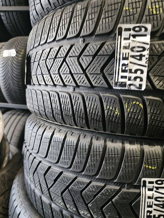 255 40 19 anvelope Pirelli si Nokian de iarna adâncime profil 6,5mm