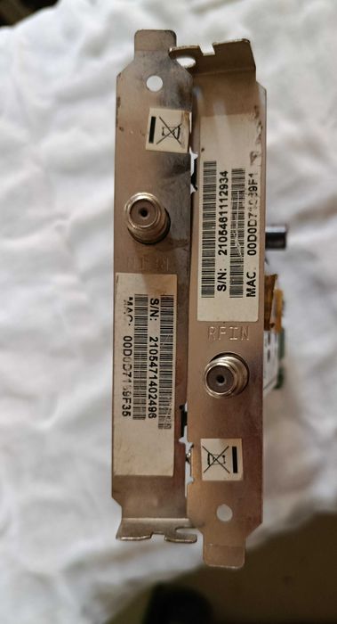 Комплект для спутникового ТВ и интернета (DVB-карты + пульты к ним)