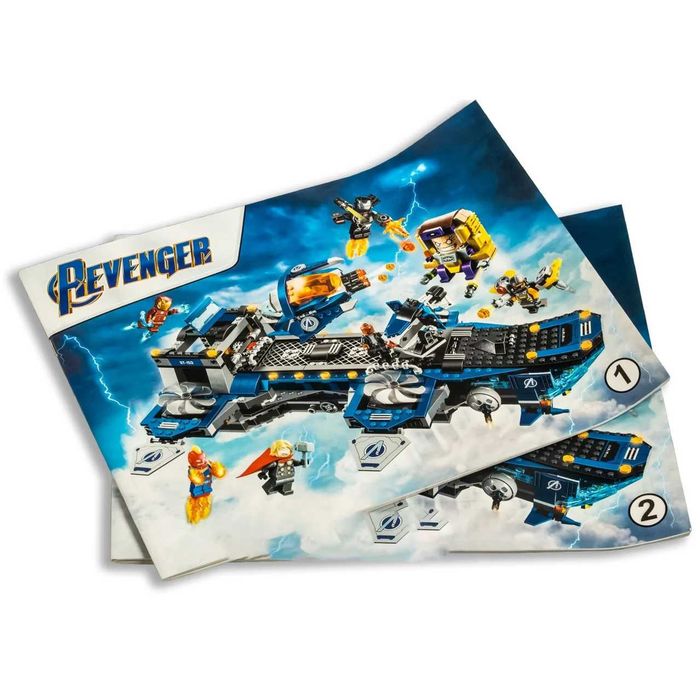 Конструктор Revenger Super Heroes Геликарриер аналог лего