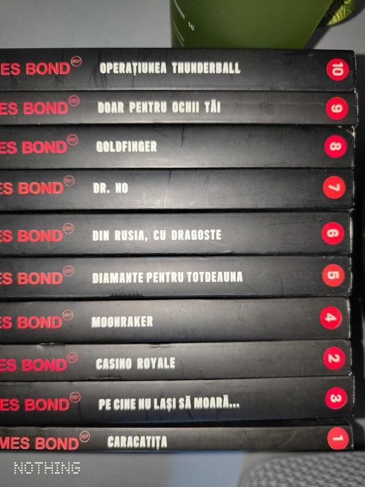 Colectia de carti James Bond