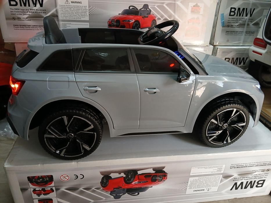 Супер промоция!Нов Акумулаторен джип AUDI RS6 с меки гуми 12волта