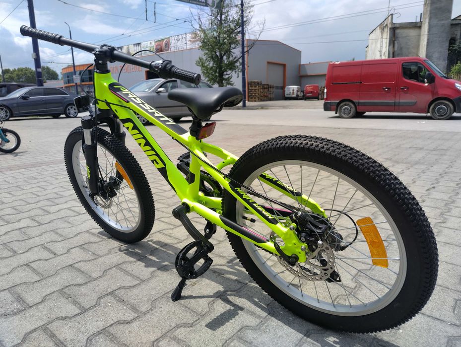 PASSATI Алуминиев велосипед 20" NINJA жълт