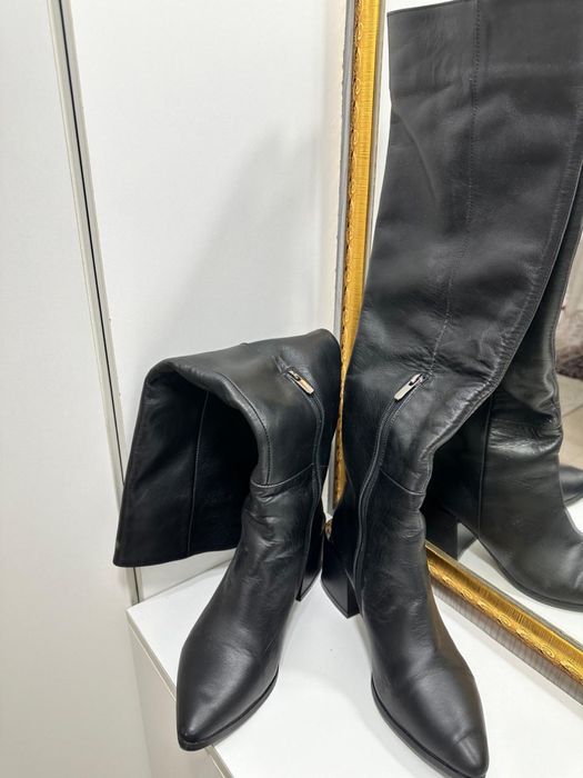 Сапоги ботфорты