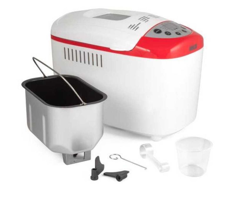 Хлебопекарна, бял- червен, две бъркалки