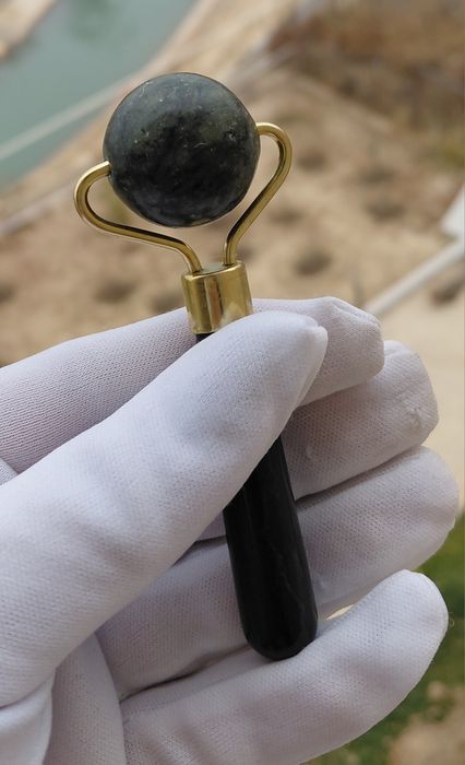 Гуаша Роллер Нефрит.