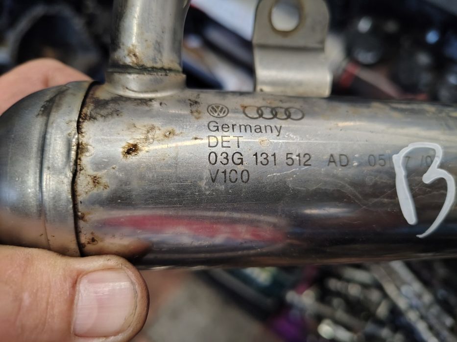 Racitor gaze egr vw passat b6 1.9tdi bls 2.0tdi bmm bmp skoda octavia 2 bls bmm bmp audi a3 seat leon 1.9tdi bls cod 03g131512s sau 03g131512ad