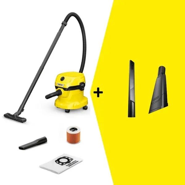 Хозяйственный пылесос Karcher WD 2 Plus. Для дома.