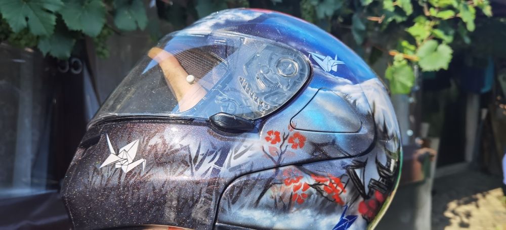 Casca modulară Shoei flip-up marime M unicat