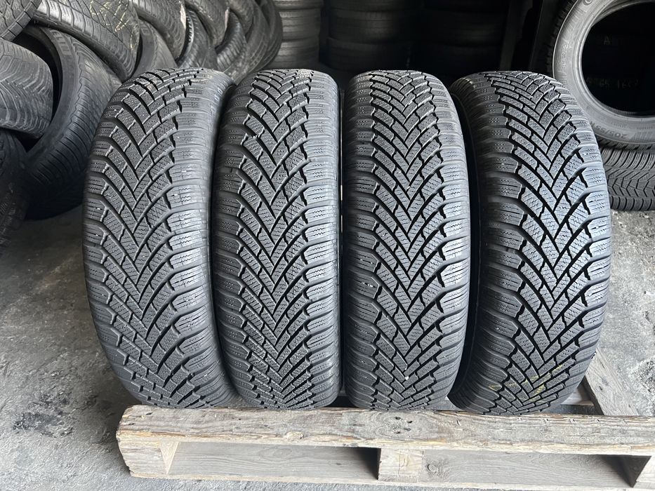 4 anvelope de iarna 185/65/15 Continental 7.5-7.8 mm!