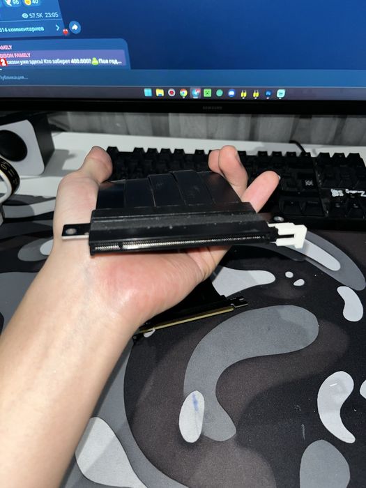 Кабель удлинитель для видеокарты