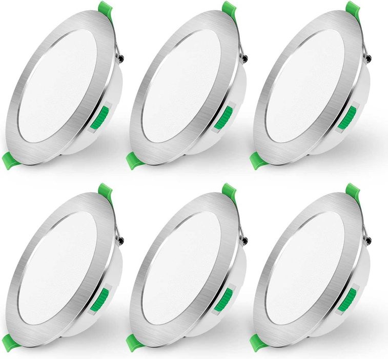 Bec Incastrat Spot LED ALUSSO,5W cu reglaj,85 mm,pachet 6 buc,clasa F