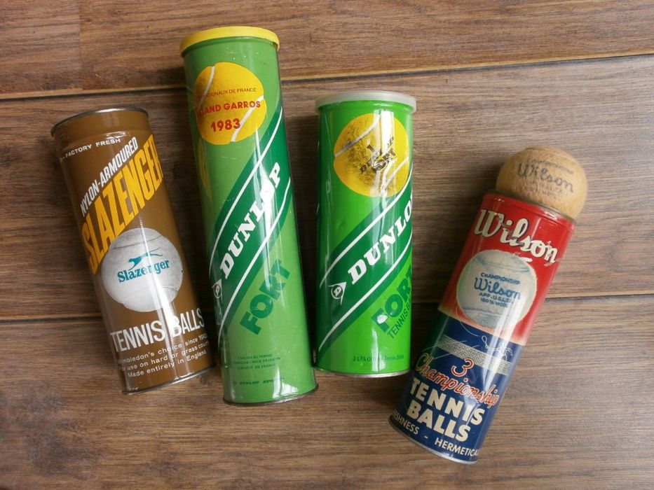 Метални Кутии от Vintage Tennis Balls от 70те и 80те
