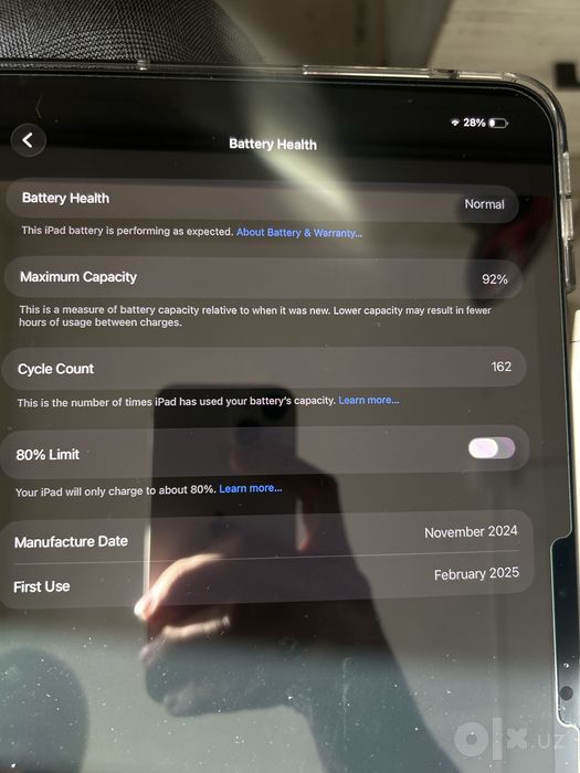 Ipad pro, 13 inch, M4, 256gb