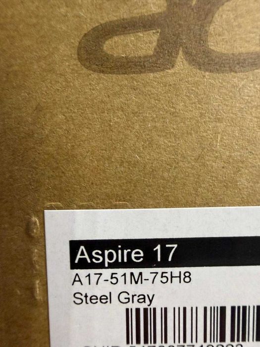 Laptop Acer Aspire 17.3, Intel Core 7 150U, 16Gb, 1Tb, Nou