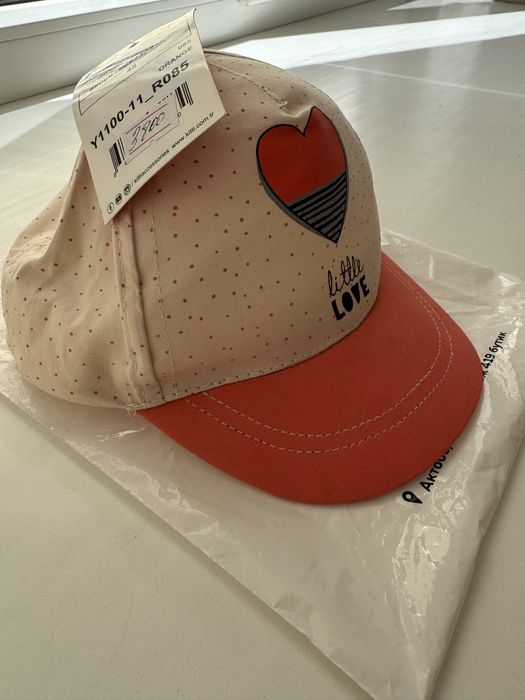 Новая кепка для девочки, размер 48