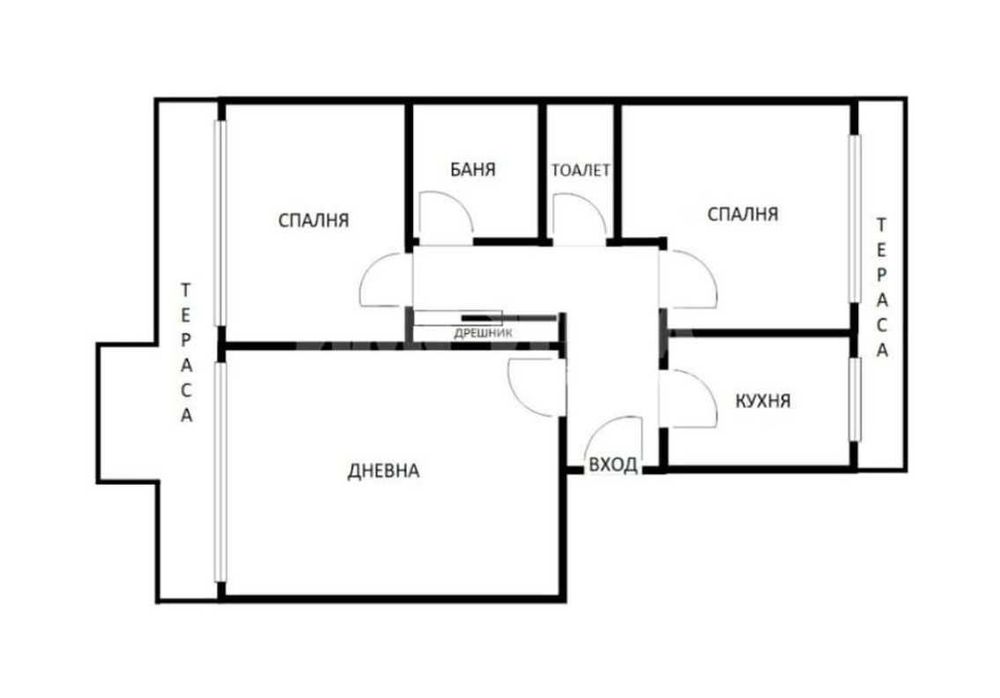 Продава се Четиристаен апартамент в Варна, Чайка - 89 кв.м за 1232 €/кв.м - Снимка #11