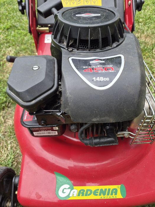 Бензинова косачка Gardenia с двигател Briggs & Stratton 450E – Отлично състояние