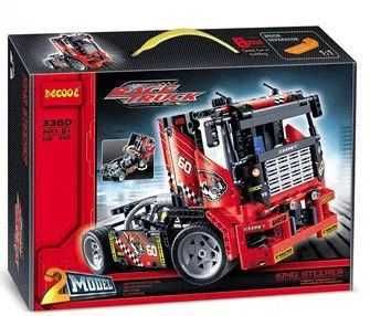 Конструктор DECOOL Technik Грузовик. Хамер и Джип 2 вида