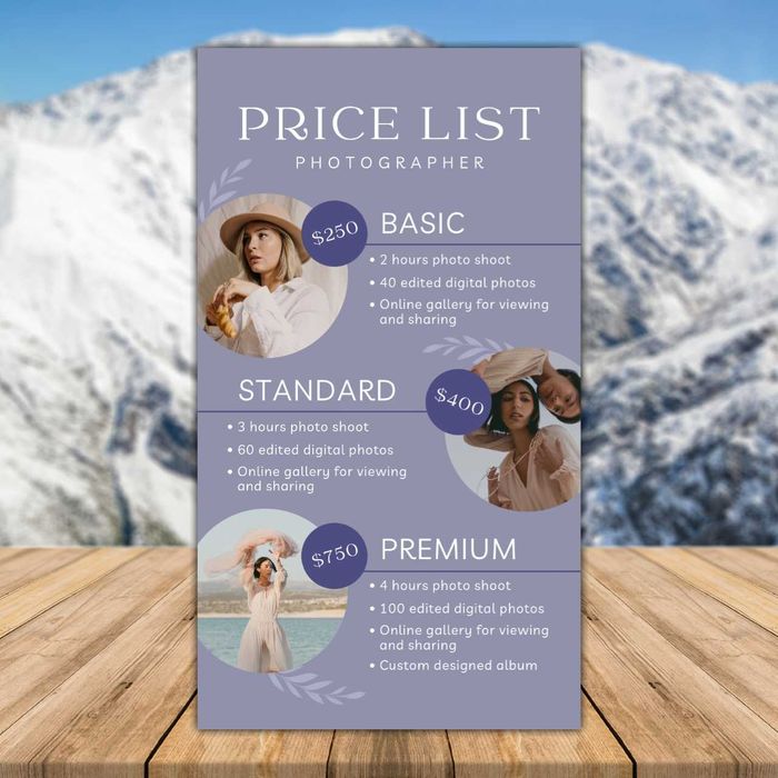 Прайс лист для любой отрасли