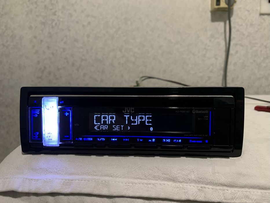 Авто Cd JVC Bluetooth