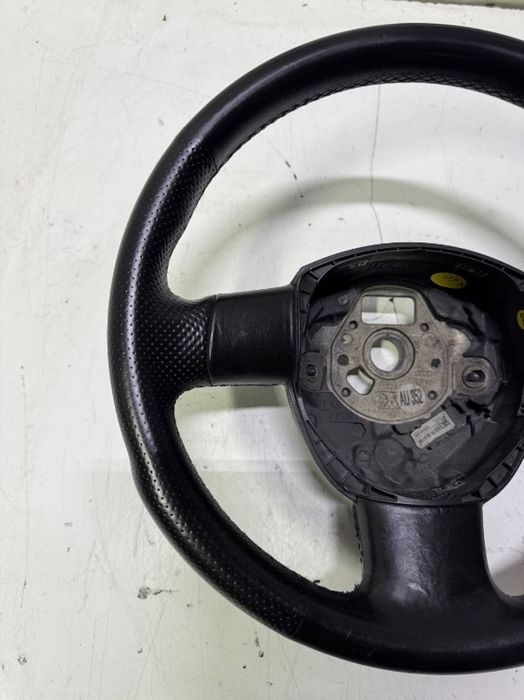 Volan piele perforată 3 spițe Audi A3 A4 B6 B7 A6 C5 C6