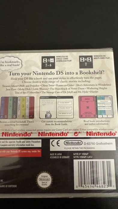 Joc SIGILAT de colecție Nintendo DS “100 Classic Book Collection”