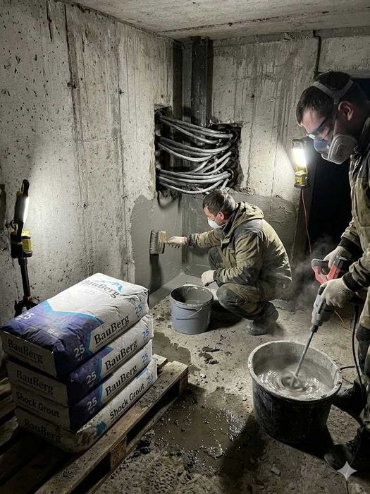 Гидроизоляция подземных парковок подвалов гаражей Без протечек Гаранти