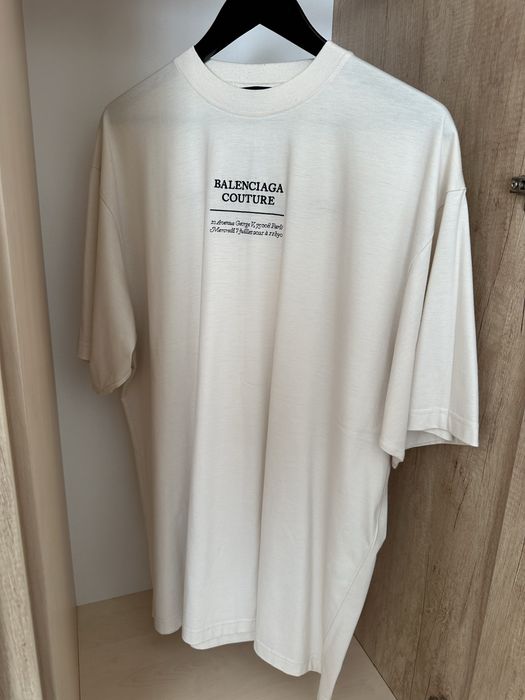 BALENCIAGA - Оригинална мъжка тениска Oversize