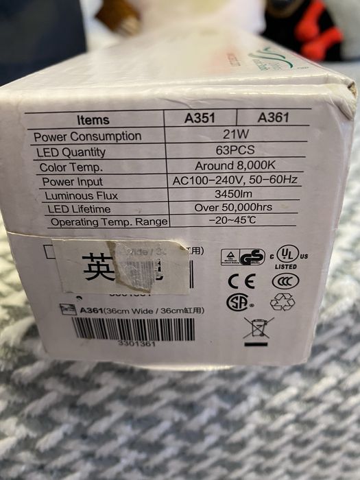 Lampa acvariu Chihiros A361